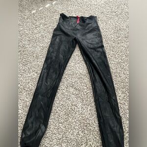 SPANX Faux Leather Leggings